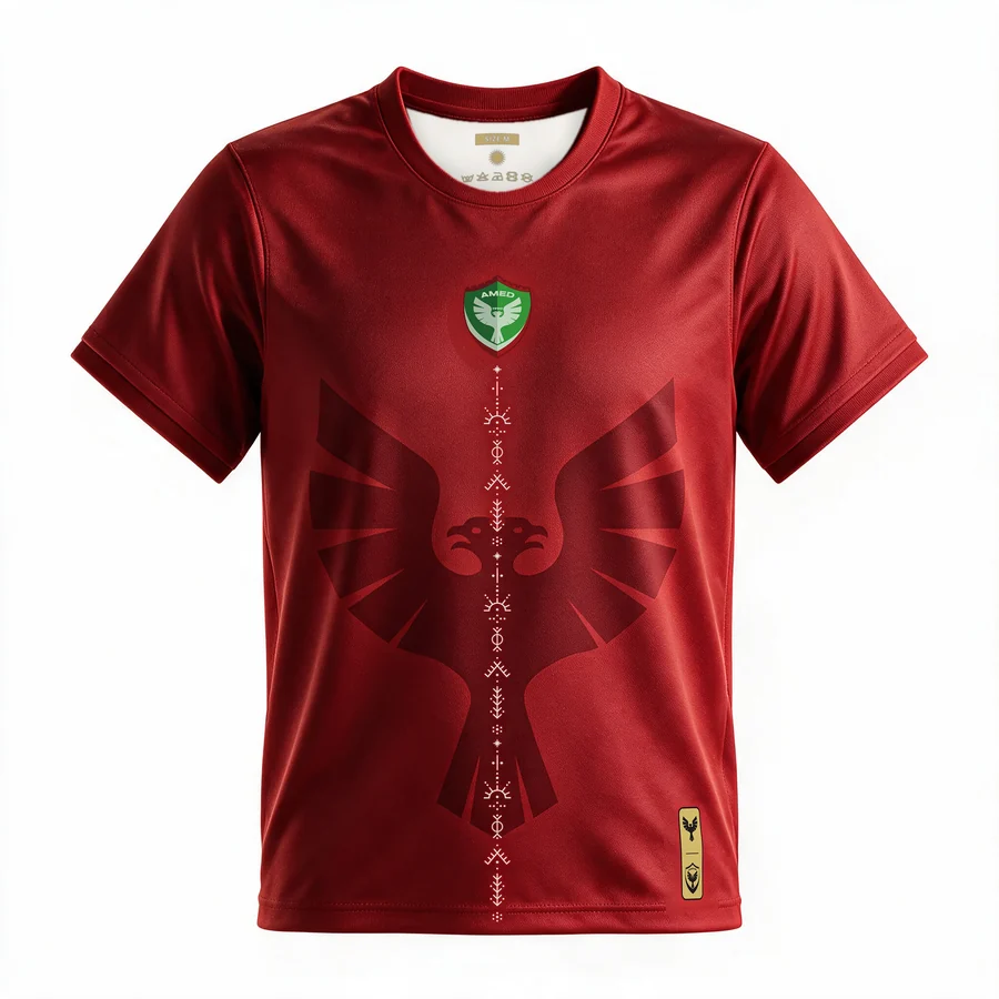 Visualisation du maillot Amedspor Red, de face